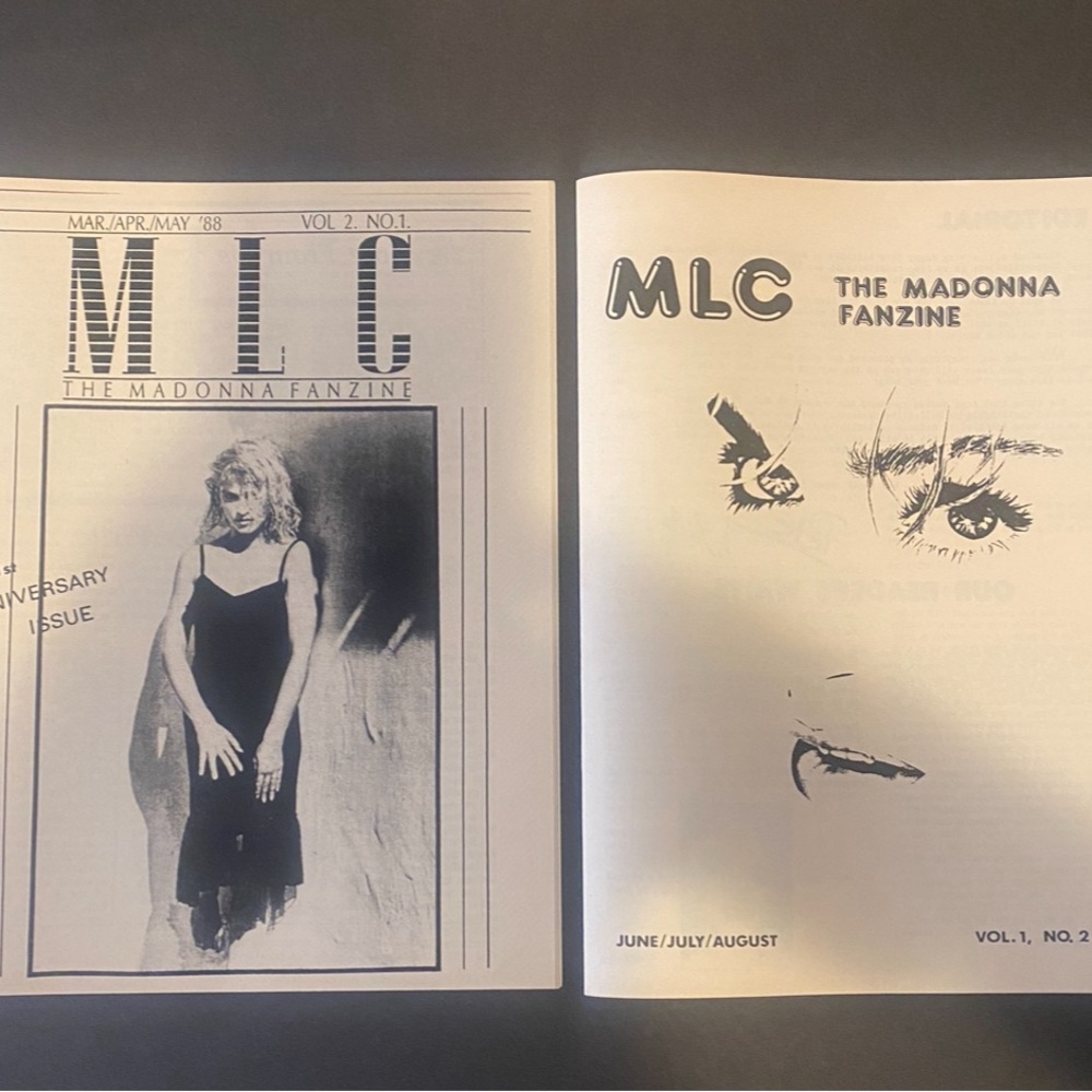 MADONNA VINTAGE 1987 1988 FANCLUB MLC BEFORE ICON !!!!!